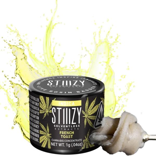 STIIIZY 1g Live Rosin Badder (solventless)