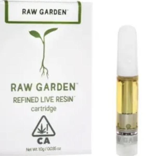 Raw Garden 1G Refined Live Resin THC Carts