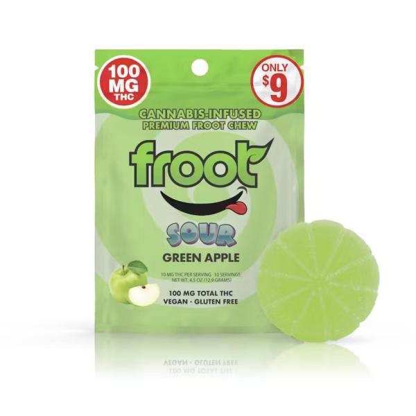 Froot 100mg THC Gummy Edibles