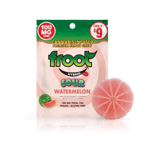 Froot 100mg THC Gummy Edibles