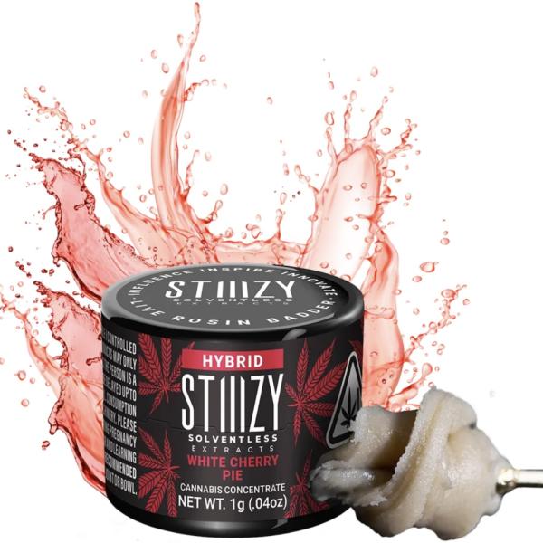 STIIIZY 1g Live Rosin Badder (solventless)