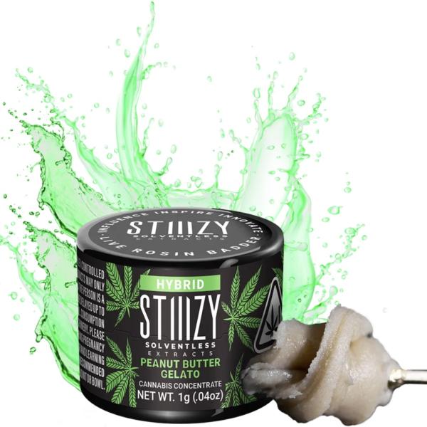 STIIIZY 1g Live Rosin Badder (solventless)