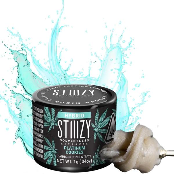 STIIIZY 1g Live Rosin Badder (solventless)