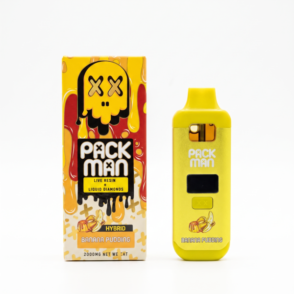Packman 2G Dispos - Banana Pudding