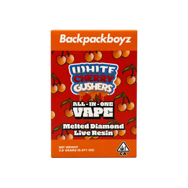 Backpack Boyz 2G Dispos - White Cherry Gushers