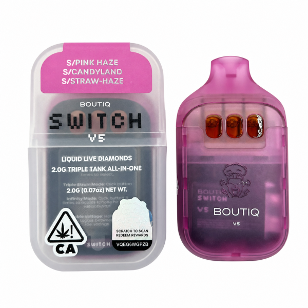 Boutiq Switch V5 2G Dispos - Pink Haze x Candyland x Straw-Haze