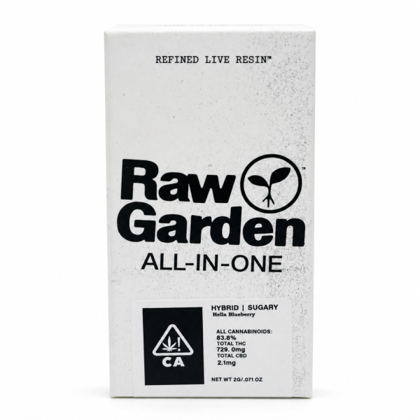 Raw Garden 2G Dispos - Hella Blueberry