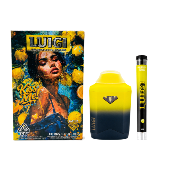Luigi 2G Dispos + 0.5G Infused Preroll - Citrus Seductress