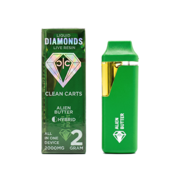 Clean Carts 2G Dispos - Alien Butter
