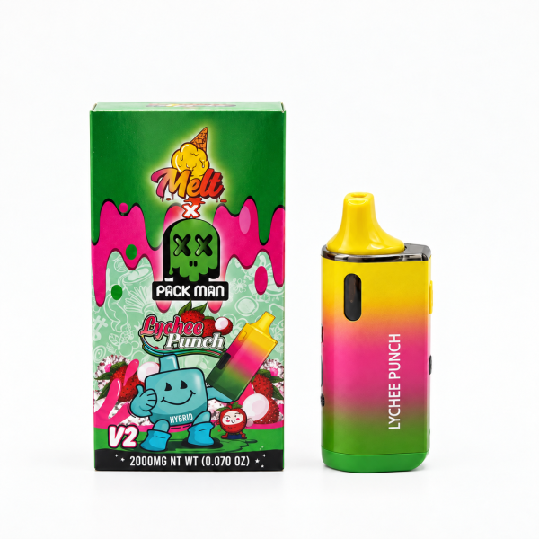 Melt X Packman 2G Dispos - Lychee Peach