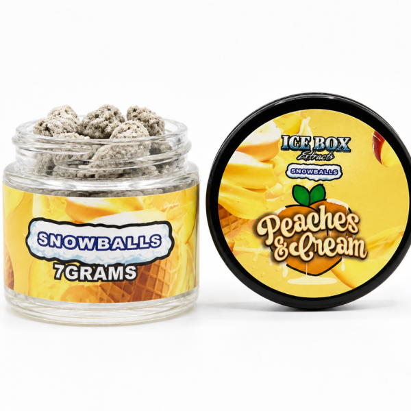 Ice Box Extracts Snowballs - Peaches and Cream