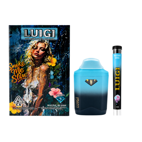 Luigi 2G Dispos + 0.5G Infused Preroll - Razzle Blush