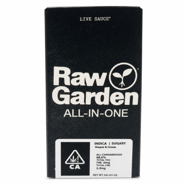 Raw Garden 2G Dispos - Grape & Creams
