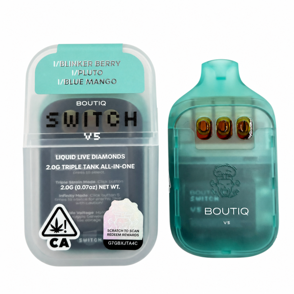 Boutiq Switch V5 2G Dispos - Blinker Berry x Pluto x Blue Mango