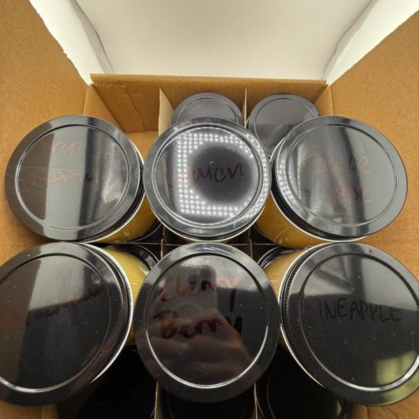 UNLABELED WAX BADDER JARS🍯