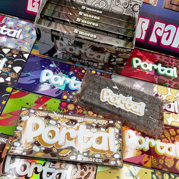 Portal Mushroom Chocolate Bars (Authentic)