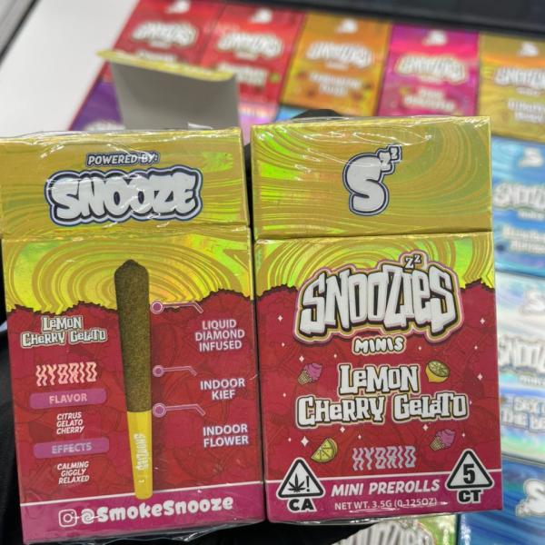 Snoozies mini pre rolls