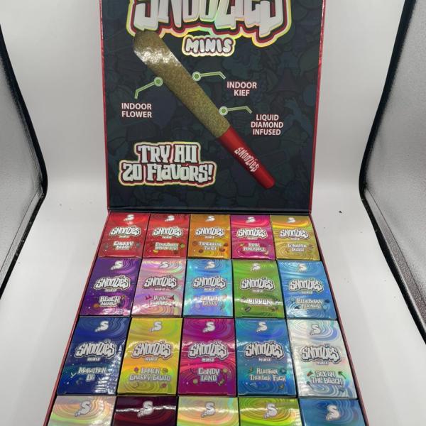 Snoozies mini pre rolls